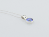 Blue Pearl Pendant with Topaz