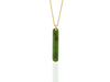 Greenstone Pendant with Koru bail