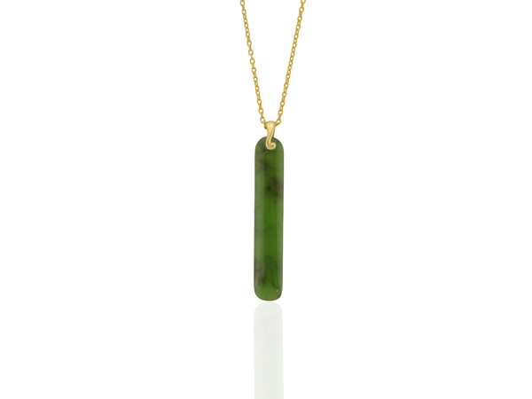 Greenstone Pendant with Koru bail
