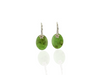 Greenstone Flower Drop Earrings