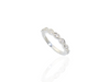 diamond set white gold wedding band