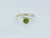 Sterling silver florence ring with greenstone/ Pounamu