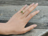 greenstone ring gold on model