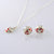 sterling silver ladybird jewellery studs pendant ladybug marien kafe lieveheers beestje