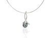 Black Pearl Omega Pendant - Takutea