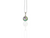 blue pearl pendant koru bail