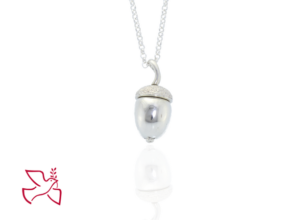 Acorn Memorial Pendant