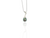 black pearl pendant silver