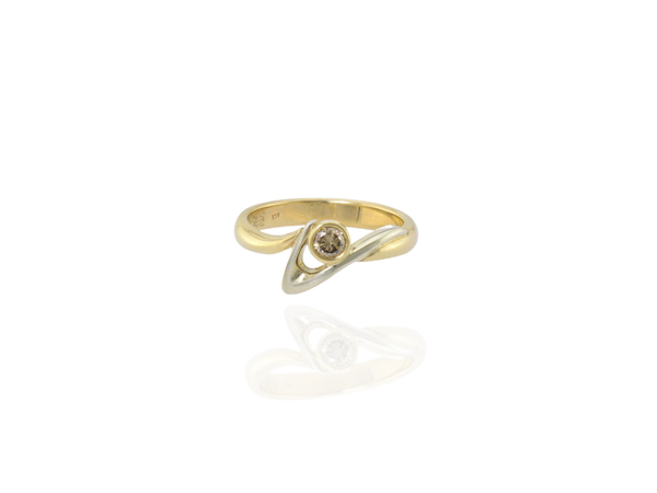 champagne diamond ring - Vancouver