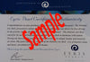 pearl certificate sample