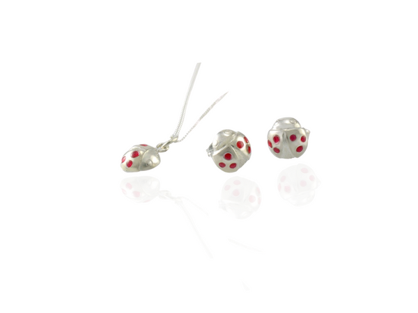 Ladybird Pendant on Chain