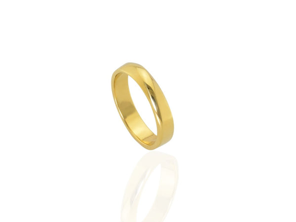 gold band mobius style 7