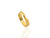 GOLD MOBIUS RING