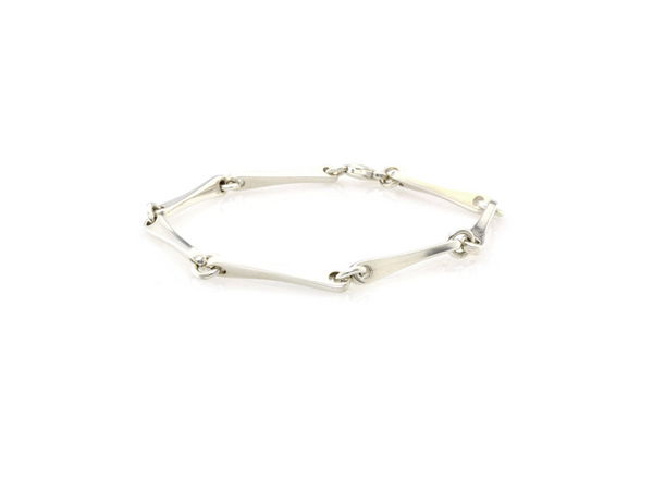 silver link bracelet