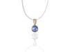 Blue Pearl Fern Pendant