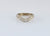 18ct white gold wedding band with diamonds grain set