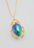 scarap beetle in 9ct gold with Eyris pearl