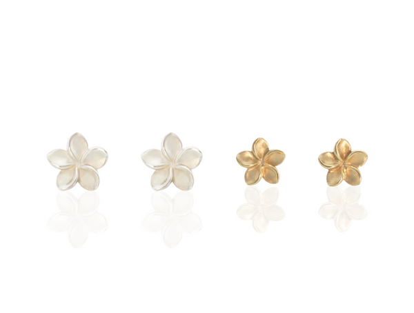Frangipani Stud Earrings