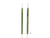 Long Greenstone Drop Earrings