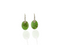 Greenstone Flower Drop Earrings