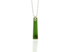 Greenstone Pendants on Eternity Twist Bail