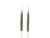 Greenstone Circle Drop Earrings