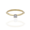 Soliaire diamond ring in 9ct yellow gold