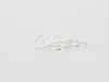 Love Heart Hoop Earrings