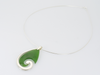 Greenstone Koru Hook Pendant