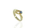 Blue sapphire ring gold