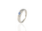 Sapphire ring white gold