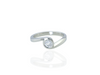 Diamond platinum ring