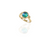 blue pearl gold ring - onehau