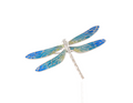 dragonfly brooch blue in silver