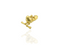 9ct gold fantail charm