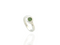 greenstone florence ring in silver