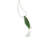 Greenstone & Silver Pod Pendant