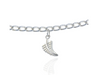 Silver Fern Charm